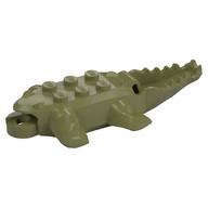Animal Body Part, Alligator / Crocodile Body New Style Olive Green