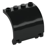 Panel 3 × 4 × 3 Curved Black