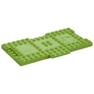 Platte speziell 9 × 16 × 2/3 mit 1 × 4 vertieft Limette