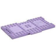 Platte speziell 9 × 16 × 2/3 mit 1 × 4 vertieft Lavendel