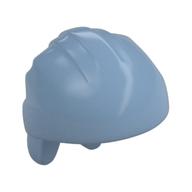 Hat Rag Wrap / Bandana, Rounded Top Sandblau