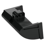 Technic Digger Bucket 5 × 7 × 4 1/2 Clamshell with Pin Hole and Axle Hole Schwarz