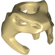 Headdress Snake Skull Tan