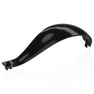 Panel 4 × 4 × 13 Curved Tapered with Clip at Each End Schwarz