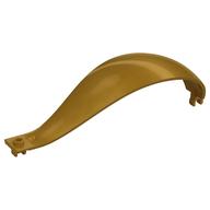 Panel 4 × 4 × 13 Curved Tapered with Clip at Each End Perlgold
