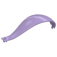 Panel 4 × 4 × 13 Curved Tapered with Clip at Each End Lavender