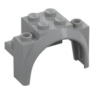 Wheel Arch, Mudguard 4 × 2 1/2 × 2 1/3 Hellblaugrau