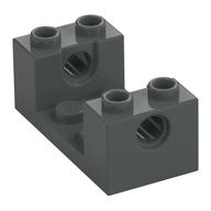 Stein speziell 2 × 4 × 1 1/3 mit Pinlöcher und 2 × 2 vertieft