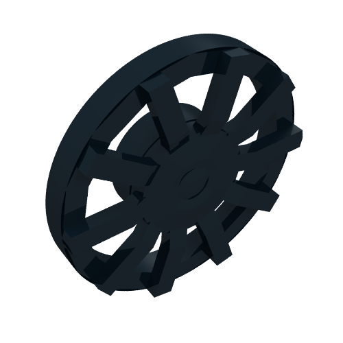 Wheel Cover 10 Spoke - for Wheel 18976 Black