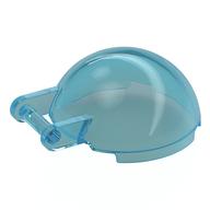 Windscreen 4 × 4 × 1 2/3 Canopy Half Sphere with Handle Trans-Light Blue