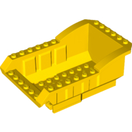 Tipper Bed 12 × 8 × 5 with Same Colored Hinge Plate Gelb