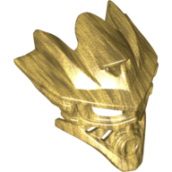 Large Figure Mask, Kanohi Kaukau (Mask of Water) Trans-Dark Blue