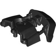 Large Figure Limb / Torso Cover, Armor (Toa Okoto) Schwarz