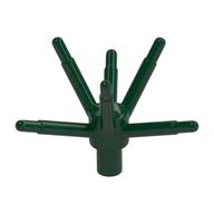 Plant, Flower Stem with Bar and 6 Stems Dark Green