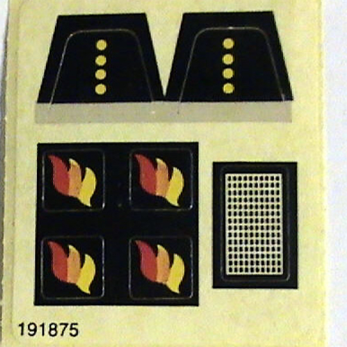 Sticker Sheet for Set 6690-1 [No Color/Any Color]