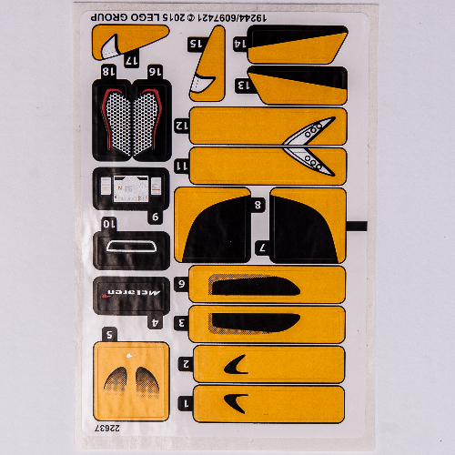 Sticker Sheet for Set 75909-1 [No Color/Any Color]