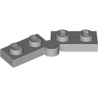 Hinge Plate 1 × 4 Swivel Top / Base - Hollow Clip [Complete Assembly] Hellblaugrau