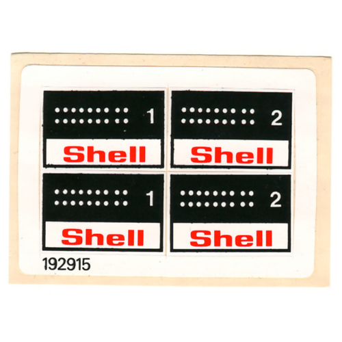 Sticker Sheet for Set 6610-1 [No Color/Any Color]