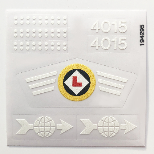 Sticker Sheet for Set 4015-1 [No Color/Any Color]
