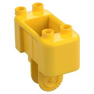 Duplo Crane Basket with Locking Ring Yellow