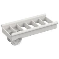 Duplo Ladder with Base Locking Ring, Short (Fire) Weiß