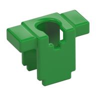 Minifig Neckwear Armour Breastplate Rectangular (Minecraft) Bright Green