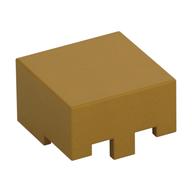 Helmet Rectangular Pearl Gold