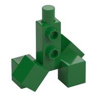 Creature Torso Blocky with Cube Feet (Minecraft Creeper) Grün