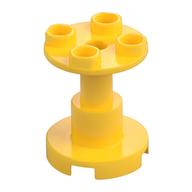 Support Round 2 × 2 × 2 Stand with Reinforced Underside Yellow
