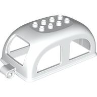 Duplo Camper / Caravan Top 4 × 8 × 2,5 Weiß