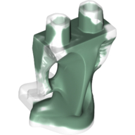 Lower Body, Ghost with Marbled Sand Green Pattern Transparent