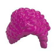 Hair Braided in Knot Magenta