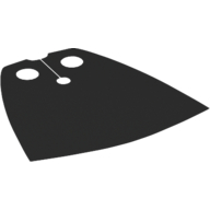 Neckwear Cape, Standard [Spongy Stretchable Fabric] Schwarz