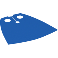 Neckwear Cape, Standard [Spongy Stretchable Fabric] Blau