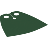 Neckwear Cape, Standard [Spongy Stretchable Fabric] Dunkelgrün