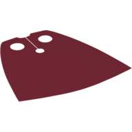 Neckwear Cape, Standard [Spongy Stretchable Fabric] Dunkelrot