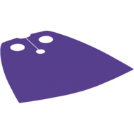 Neckwear Cape, Standard [Spongy Stretchable Fabric] Dark Purple