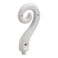 Animal Body Part / Plant, Tail / Vine Curled with Bar