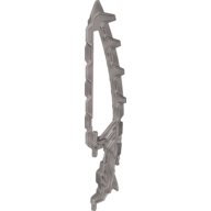 Large Figure Weapon Sword / Shield Flat Silver