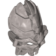 Large Figure Mask Skull Spider Flat Silver