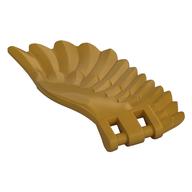 Creature Body Part, Wing 4 × 7 Right with Feathers and Handles for Clips Perlgold