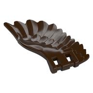 Creature Body Part, Wing 4 × 7 Right with Feathers and Handles for Clips Dunkelbraun