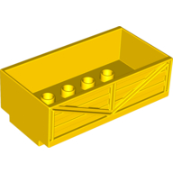Duplo Train Wagon Gelb