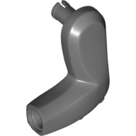 Animal Body Part, Dinosaur, Arm, Left, with Elbow Spikes Dark Bluish Gray