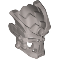 Large Figure Mask Skull Flat Silver