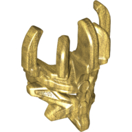 Large Figure Mask of Creation Perlgold
