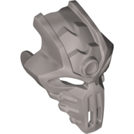 Large Figure Mask Skull Mattsilber