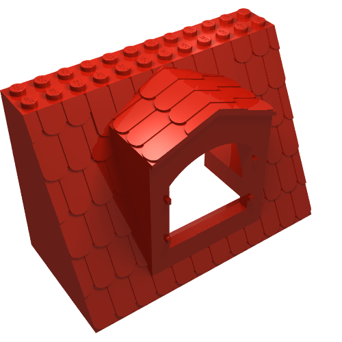 Fabuland, Roof Block Red