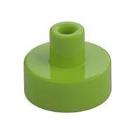 Tile Special Round 1 × 1 with Hollow Bar Lime