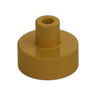 Fliese speziell rund 1 × 1 mit hohl Stange Perlgold